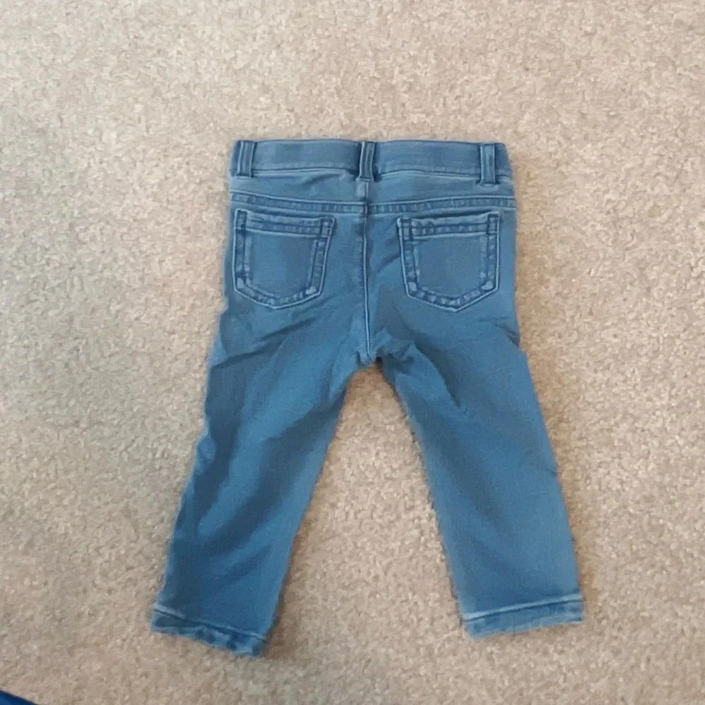 Janie and Jack Baby Girl’s Jean Leggings